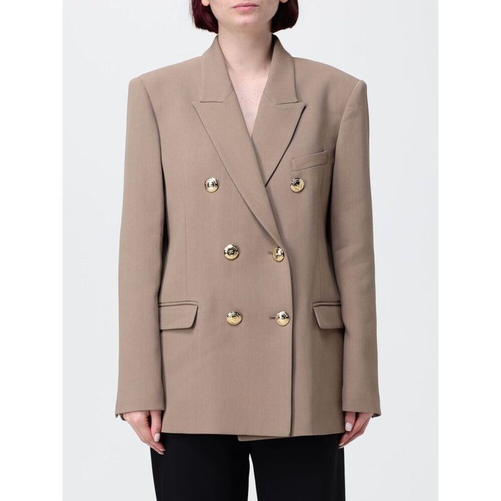 Elisabetta Franchi Stretch Viscose Double Breasted Blazer
